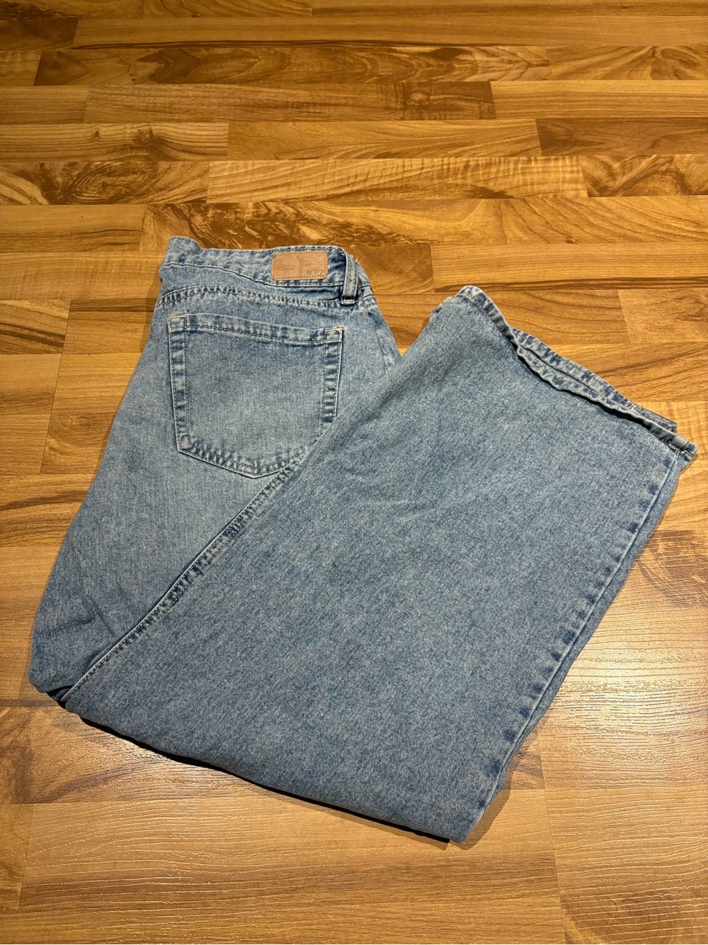 Aeropostale Low Rise Baggy Jean Size 6 28W Regular Denim